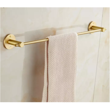 Brushed Gold Brass Towel Bar High Quality Hotel 24 Inches Wall Mounted